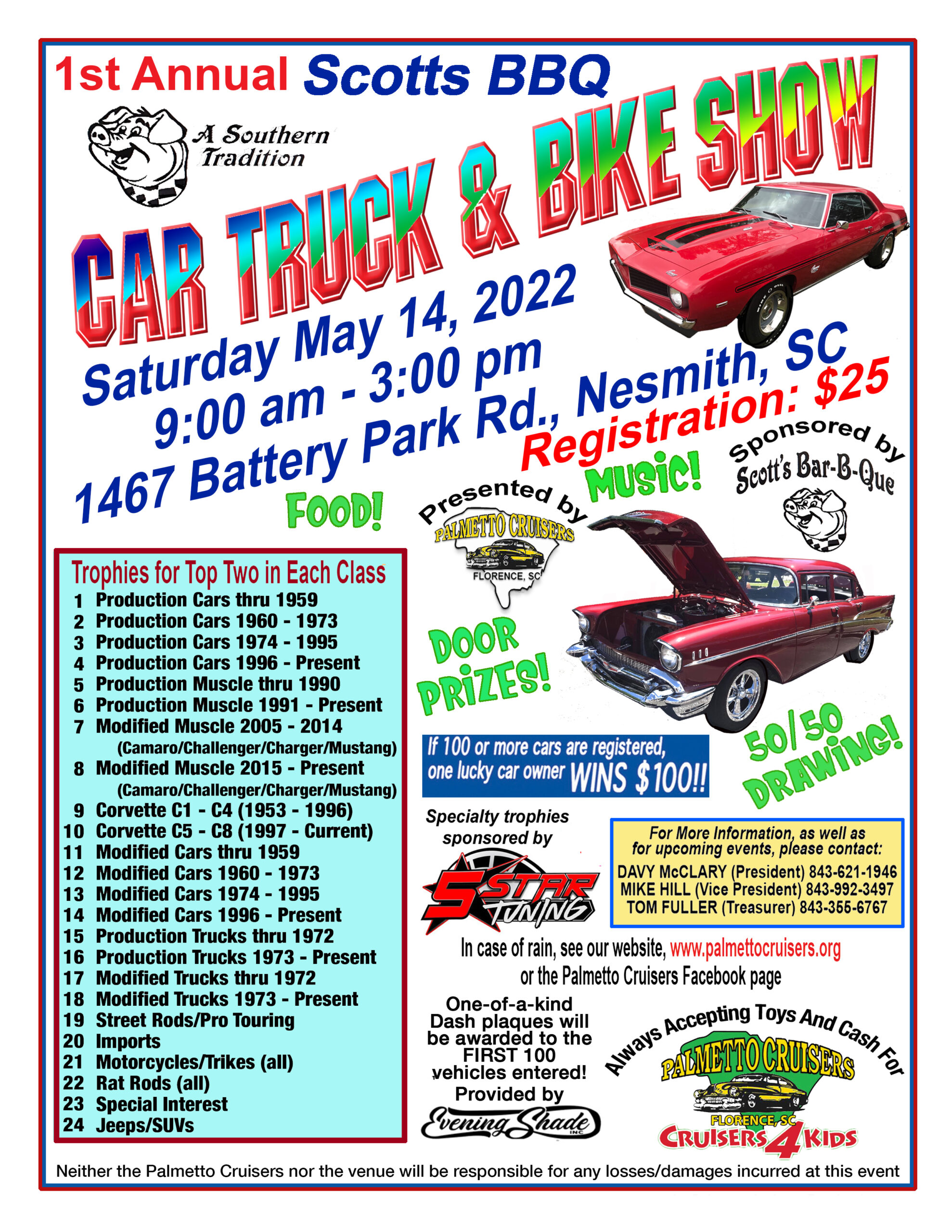 Pamplico Cypress Festival Car Show